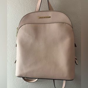 Michael Kors blush pink backpack